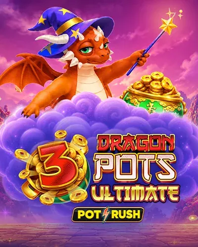 3 Dragon Pots Ultimate machine à sous — Cosmobet Casino