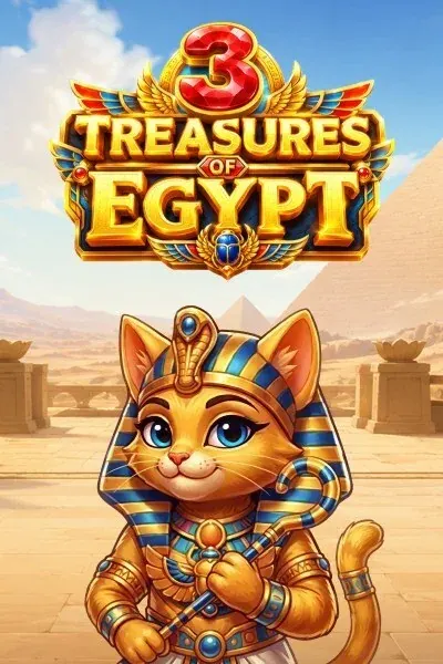 Cosmobet Casino: 3 Treasures of Egypt