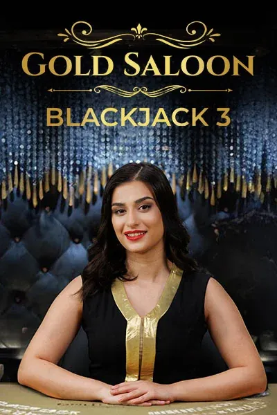 Gold Saloon Blackjack 3 machine à sous — Cosmobet Casino